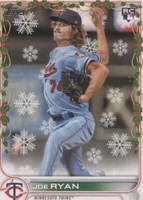 2022 Topps Holiday - Joe Ryan #HW93