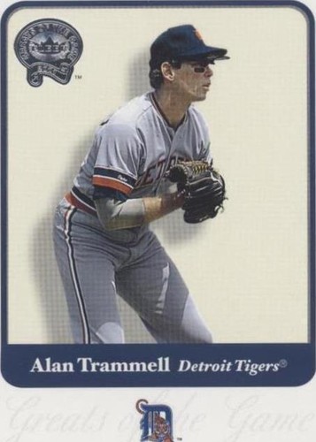 2001 Fleer Greats of the Game - Alan Trammell #28