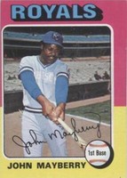 1975 Topps Mini - John Mayberry #95