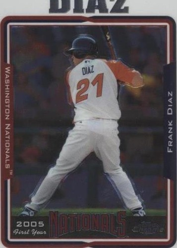 2005 Topps Chrome Update & Highlights - Frank Diaz #UH195