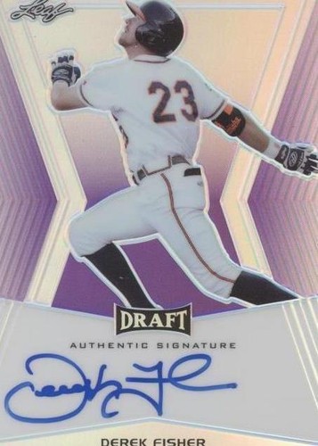2014 Leaf Metal Draft - Derek Fisher #BA-DF1