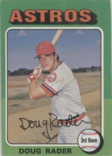 1975 Topps Mini - Doug Rader #165