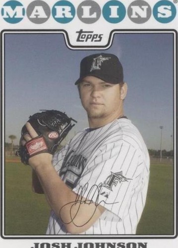 2008 Topps Updates & Highlights - Josh Johnson #UH253