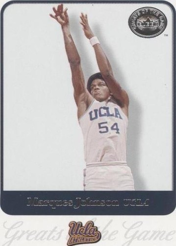 2001 Fleer Greats of the Game - Marques Johnson #54