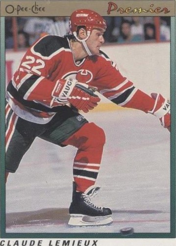 1990-91 O-Pee-Chee Premier - Claude Lemieux #62
