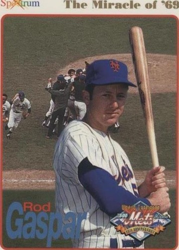 1994 Spectrum The Miracle of '69 New York Mets - Rod Gaspar #25
