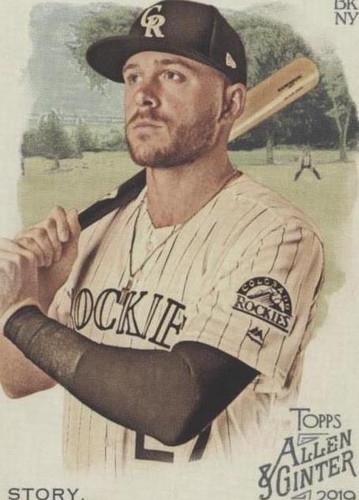 2019 Topps Allen & Ginter - Trevor Story #106