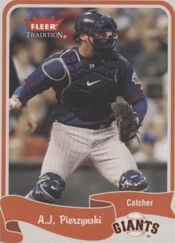 2004 Fleer Tradition - A.J. Pierzynski #312