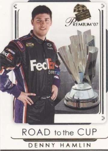 2007 Press Pass Premium - Denny Hamlin #53