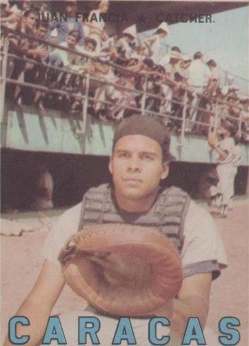 1967 Topps Venezuelan - Juan Francia #8