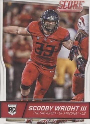 2016 Score Scooby Wright III #411