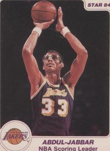 1984-85 Star - Kareem Abdul-Jabbar #10
