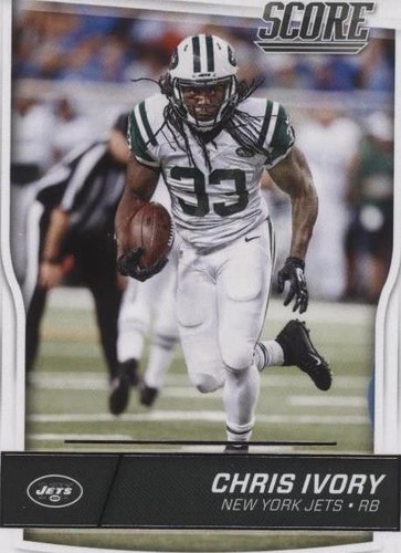 2016 Score Chris Ivory #221