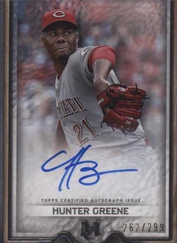 2023 Topps Museum Collection - Hunter Greene #AA-SM