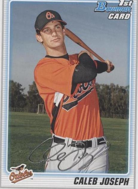 2010 Bowman - Caleb Joseph #BP55