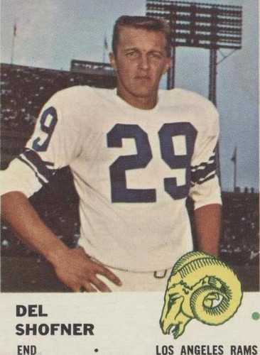 1961 Fleer Del Shofner #103