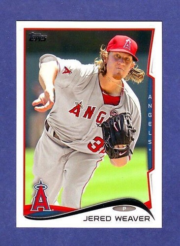 2014 Topps - Jered Weaver #548