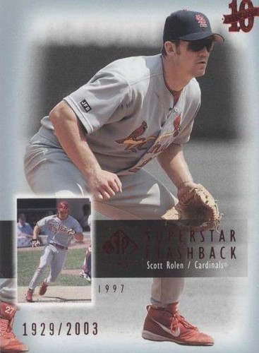 2003 SP Authentic - Scott Rolen #SF54