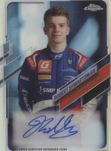 2021 Topps Chrome Formula 1 - Robert Shwartzman #CA-RS