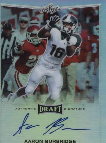 2016 Leaf Metal Draft Aaron Burbridge #BA-AB1