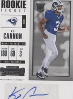 2017 Panini Contenders KD Cannon #209