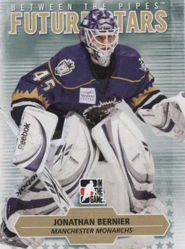 2009-10 In the Game Between the Pipes - Jonathan Bernier #17