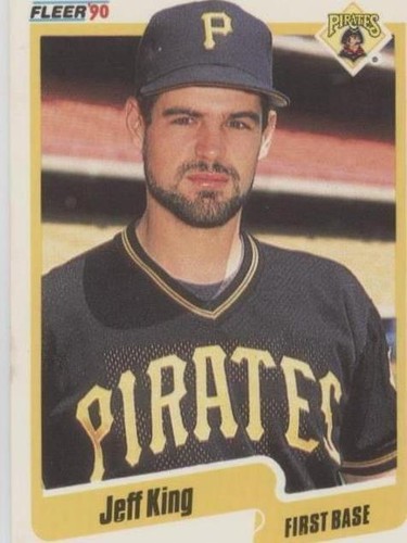 1990 Fleer - Jeff King #469