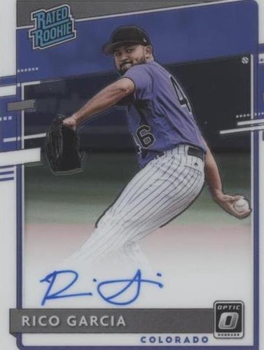 2020 Panini Donruss Optic - Rico Garcia #RRS-RG