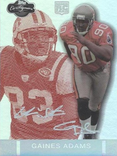2007 Topps Co-Signers Chansi Stuckey Gaines Adams #96