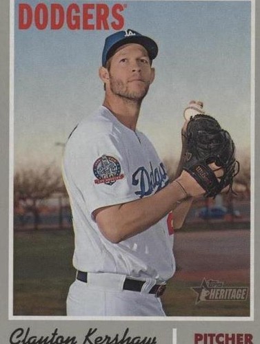 2019 Topps Heritage - Clayton Kershaw #490