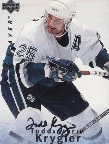 1995-96 Upper Deck Be a Player - Todd Krygier #S93