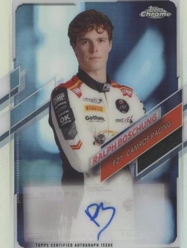 2021 Topps Chrome Formula 1 - Ralph Boschung #CA-RB