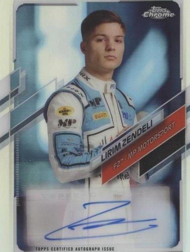2021 Topps Chrome Formula 1 - Lirim Zendeli #CA-LZ