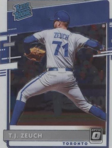 2020 Panini Donruss Optic - T.J. Zeuch #86