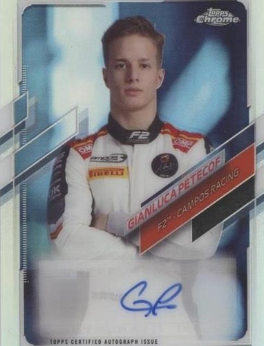 2021 Topps Chrome Formula 1 - Gianluca Petecof #CA-GP