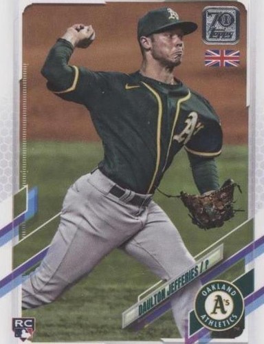 2021 Topps UK Edition - Daulton Jefferies #53