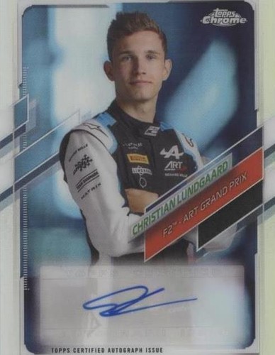 2021 Topps Chrome Formula 1 - Christian Lundgaard #CA-CLU