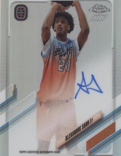 2021-22 Topps Chrome OTE Overtime Elite - Alexandre Sarr #CA-AS1