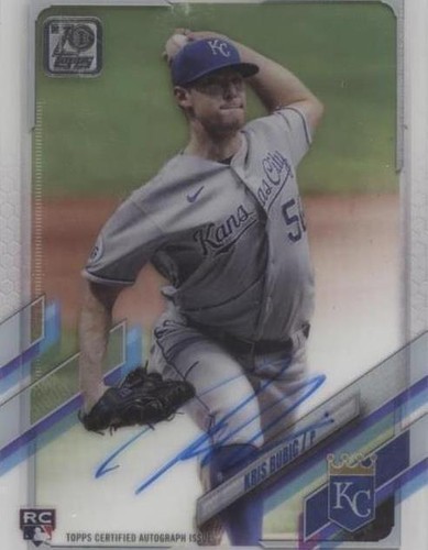 2021 Topps Clearly Authentic Autographs - Kris Bubic #CAA-KB