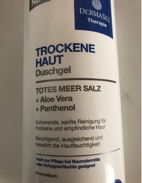 DERMASEL Therapie Duschgel trockene Haut 750ml Totes Meer Salz NEU&OVP