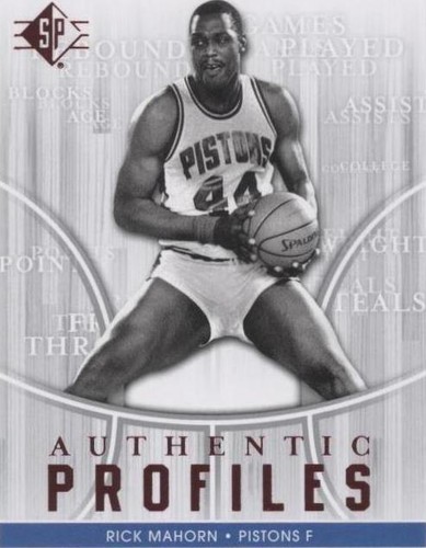 2008-09 SP - Rick Mahorn #AP-13