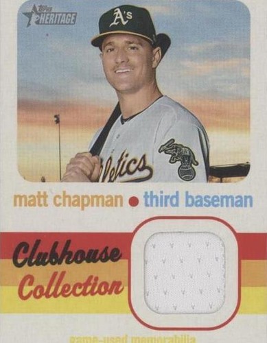 2020 Topps Heritage - Matt Chapman #CCR-MC