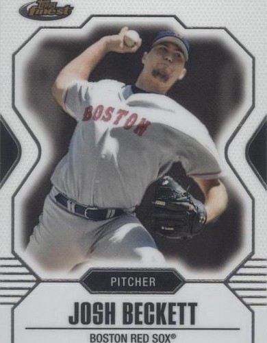 2007 Topps Finest - Josh Beckett #36