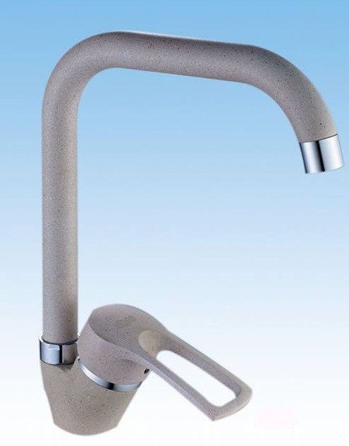 Miscelatore Rubinetto Lavello Monocomando Avena Sabbia Beige Cucina Lavello dfh