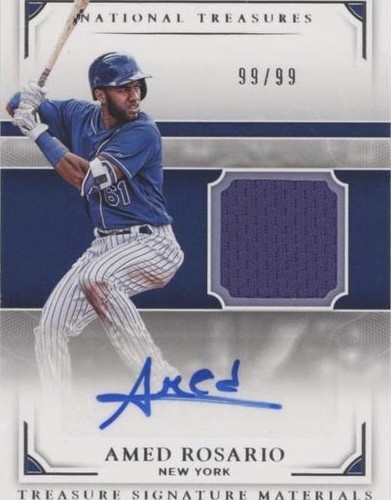 2017 Panini National Treasures - Amed Rosario #TSM-AR