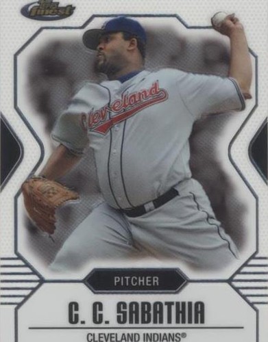 2007 Topps Finest - C.C. Sabathia #127