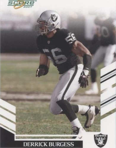 2007 Score Derrick Burgess #274