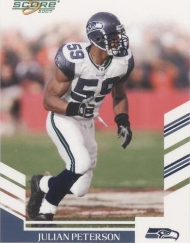 2007 Score Julian Peterson #133