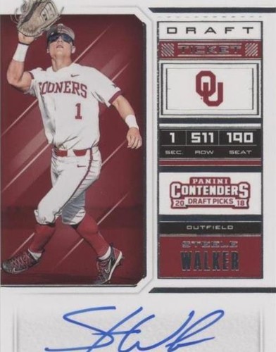 2018 Panini Contenders Draft Picks - Steele Walker #12