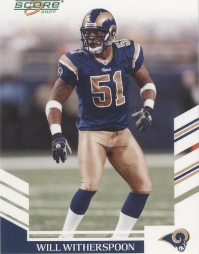 2007 Score Will Witherspoon #118